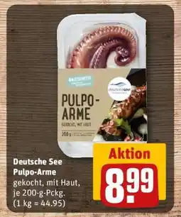 REWE Deutsche See Pulpo Arme Angebot