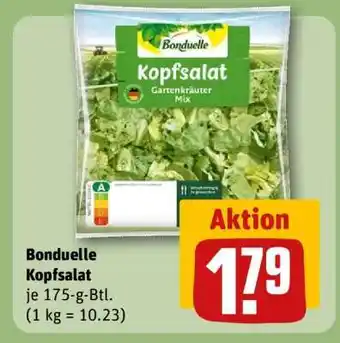 REWE Bonduelle Kopfsalat Angebot