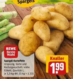 REWE Spargel- kartoffeln Angebot