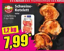 Norma Schweine-Kotelett natur Angebot