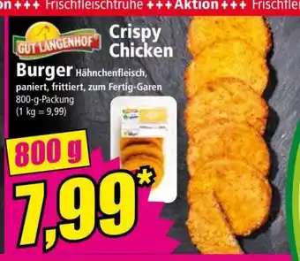 Norma Crispy Chicken Burger Angebot