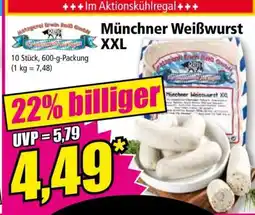 Norma Münchner Weißwurst XXL Angebot