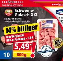 Norma Schweine- Gulasch XXL Angebot