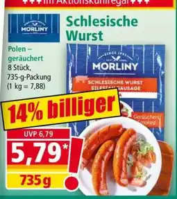 Norma Schlesische Wurst Angebot