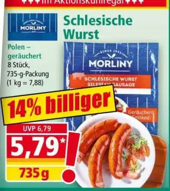 Norma Schlesische Wurst Angebot