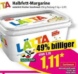 Norma Halbfett-Margarine Angebot
