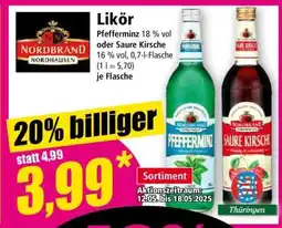 Norma Likör Angebot