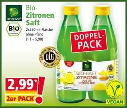 Norma Bio-Zitronen Saft Angebot