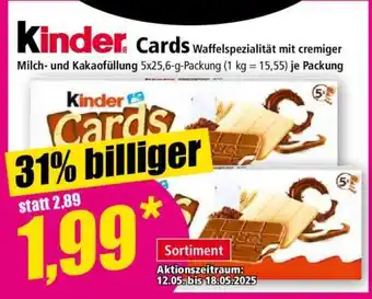 Norma Kinder Cards Angebot