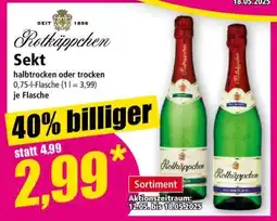 Norma Rotkäppchen Sekt Angebot