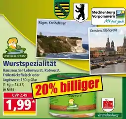 Norma Wurstspezialität Angebot