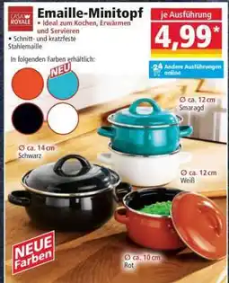 Norma Emaille-Minitopf Angebot
