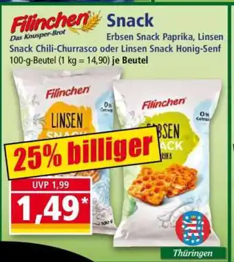 Norma Filinchen Snack Angebot