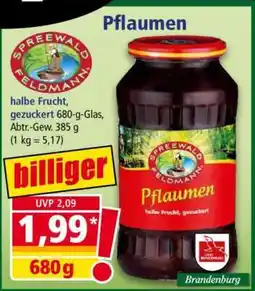 Norma Pflaumen Angebot