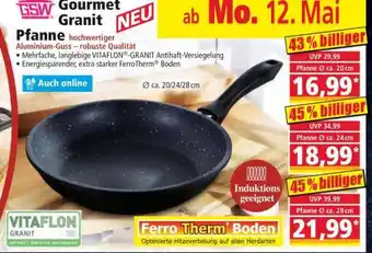 Norma Pfanne ca. Ø 20 cm Angebot