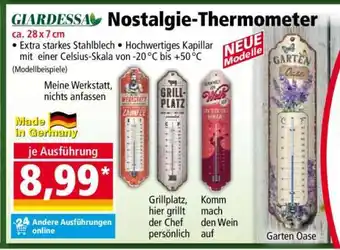 Norma Nostalgie-Thermometer Angebot