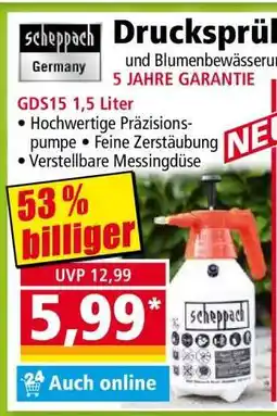 Norma Drucksprüher GDS15 1,5 Liter Angebot