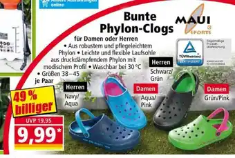 Norma Bunte Phylon-Clogs Angebot