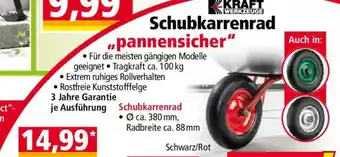 Norma Schubkarrenrad „pannensicher“ Angebot