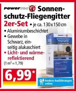 Norma Sonnenschutz-Fliegengitter 2er-Set Angebot