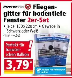 Norma Fliegengitter für bodentiefe Fenster 2er-Set Angebot