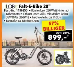 Norma Falt-E-Bike 20 Angebot