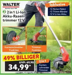 Norma 2 in 1 Li-Ion Akku-Rasentrimmer 12 V Angebot