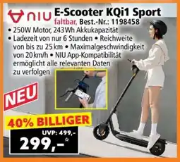 Norma E-Scooter KQi1 Sport Angebot