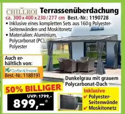Norma Terrassenüberdachung Angebot