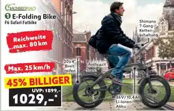 Norma E-Folding Bike Angebot