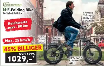 Norma E-Folding Bike Angebot