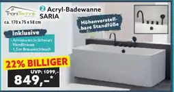Norma Acryl-Badewanne SARIA Angebot