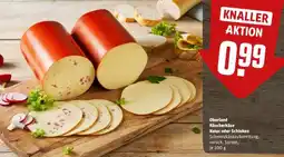 REWE Oberland Räucherkäse Natur oder Schinken Angebot
