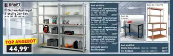Norma Schwerlastregal 5-stufig 2er-Set Angebot