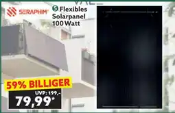 Norma Flexibles Solarpanel 100 Watt Angebot