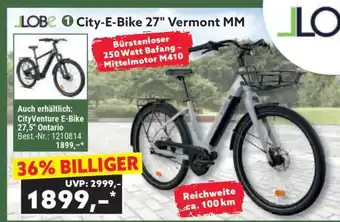 Norma City-E-Bike 27 Vermont MM Angebot
