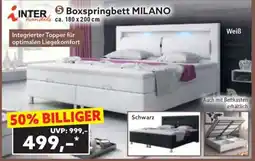 Norma Boxspringbett MILANO Angebot
