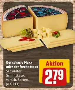 REWE Der scharfe Maxx oder der freche Maxx Angebot