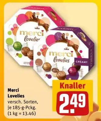 REWE Merci Lovelies Angebot