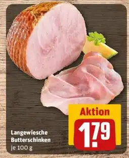 REWE LANGEWIESCHE Butterschinken Angebot