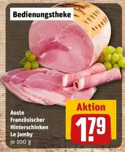 REWE Aoste Französischer Hinterschinken Le Jamby Angebot