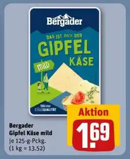 REWE Bergader Gipfel Käse mild Angebot