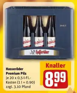 REWE HASSERÖDER Premium Pils Angebot