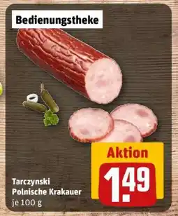 REWE Tarczynski Polnische Krakauer Angebot