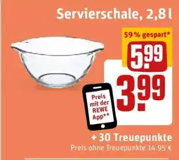 REWE Servierschale, 2,8 l Angebot