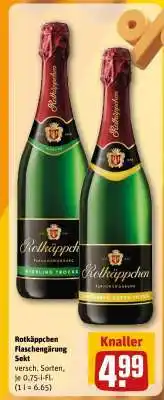 REWE Rotkäppchen Flaschengärung Sekt Angebot