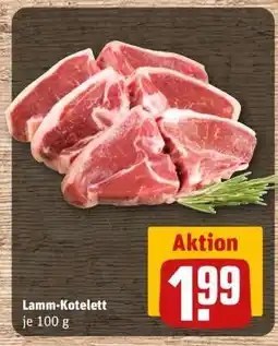 REWE Lamm-Kotelett Angebot
