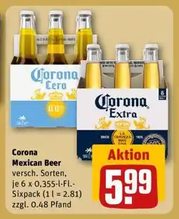 REWE CORONA MEXICAN BEER Angebot