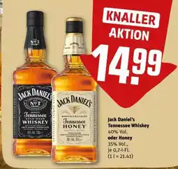 REWE Jack Daniel’s Tennessee Whiskey Angebot