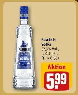 REWE Puschkin Vodka Angebot
